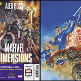 FANTASTIC FOUR #12 ALEX ROSS MARVEL DIMENSIONS VAR CVR B