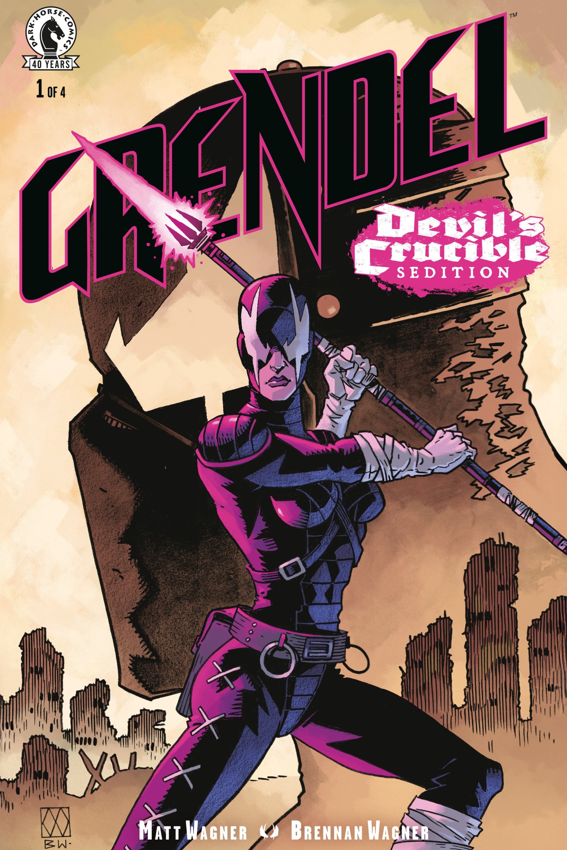 GRENDEL DEVILS CRUCIBLE--SEDITION #1 CVR A MATT WAGNER