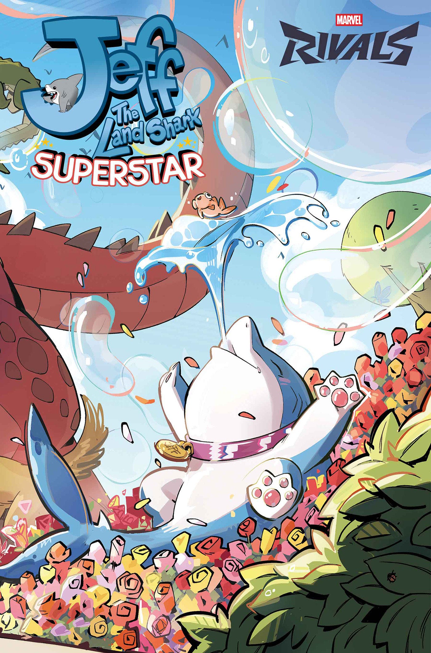 JEFF THE LAND SHARK SUPERSTAR #1 NETEASE GAMES MARVEL RIVALS VAR CVR F