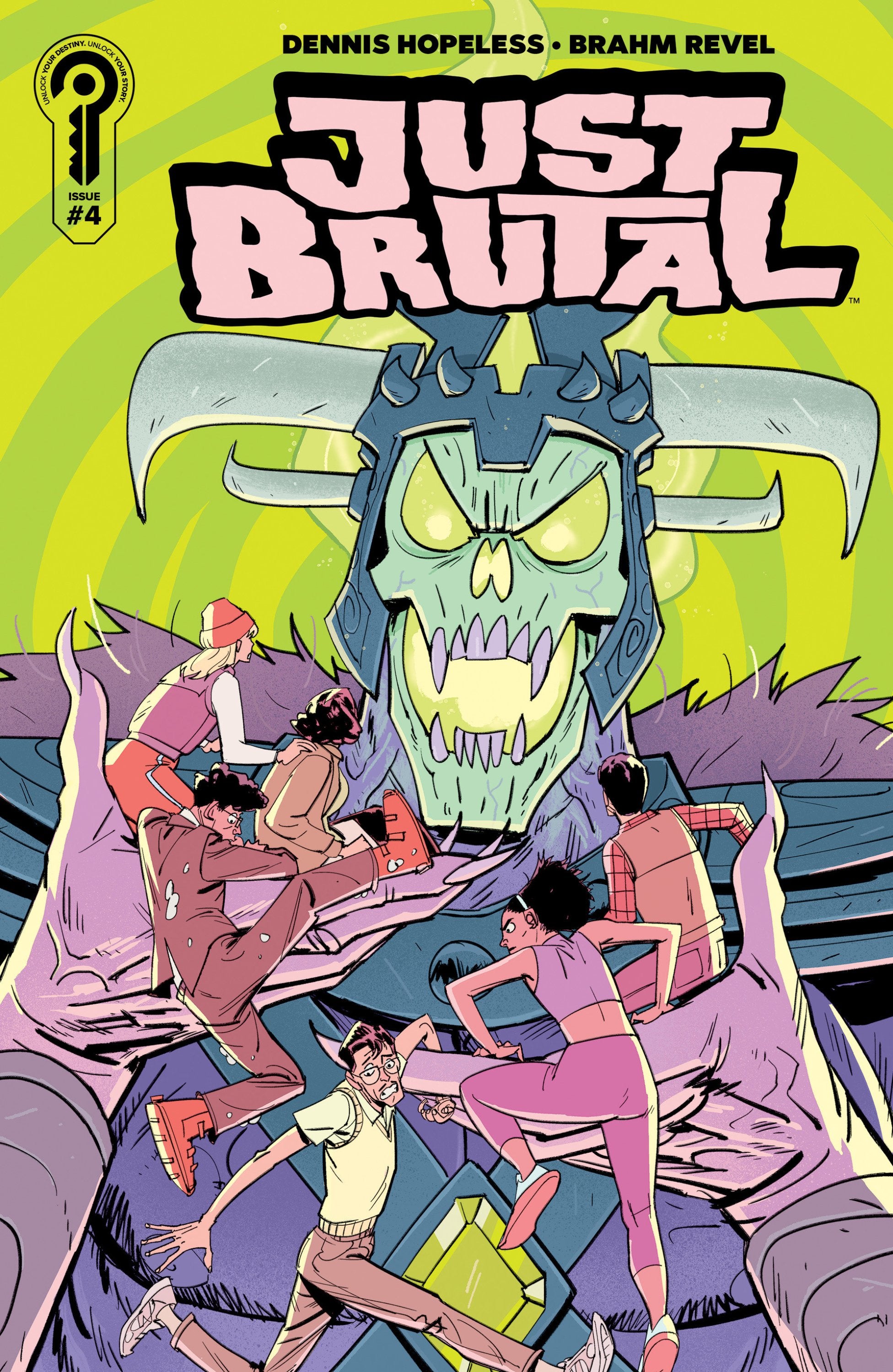 JUST BRUTAL #4 COVER A BRAHM REVEL CVR A