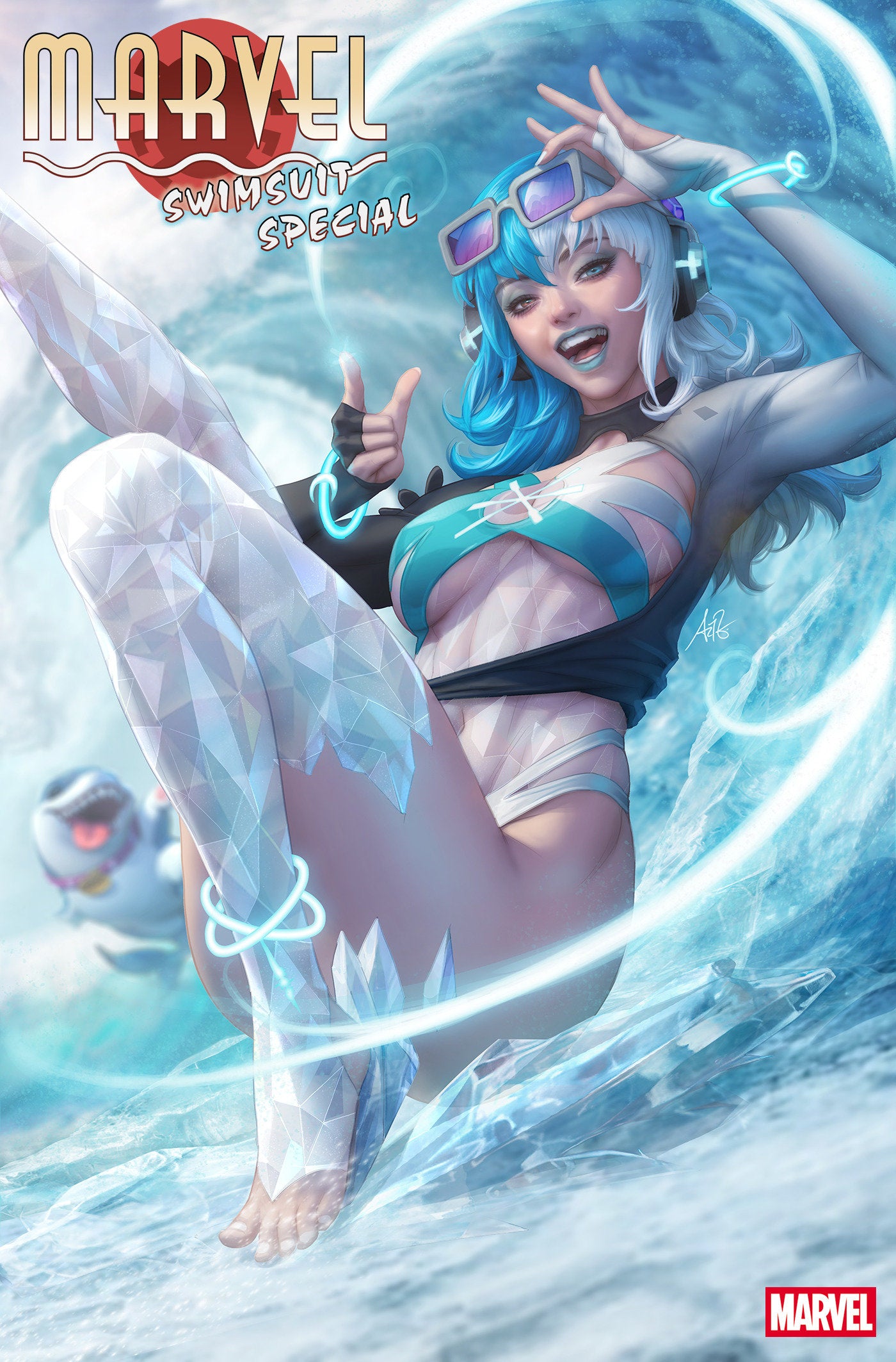 MARVEL SWIMSUIT SPECIAL BRAND NEW BEACH DAY #1 ARTGERM VAR CVR D