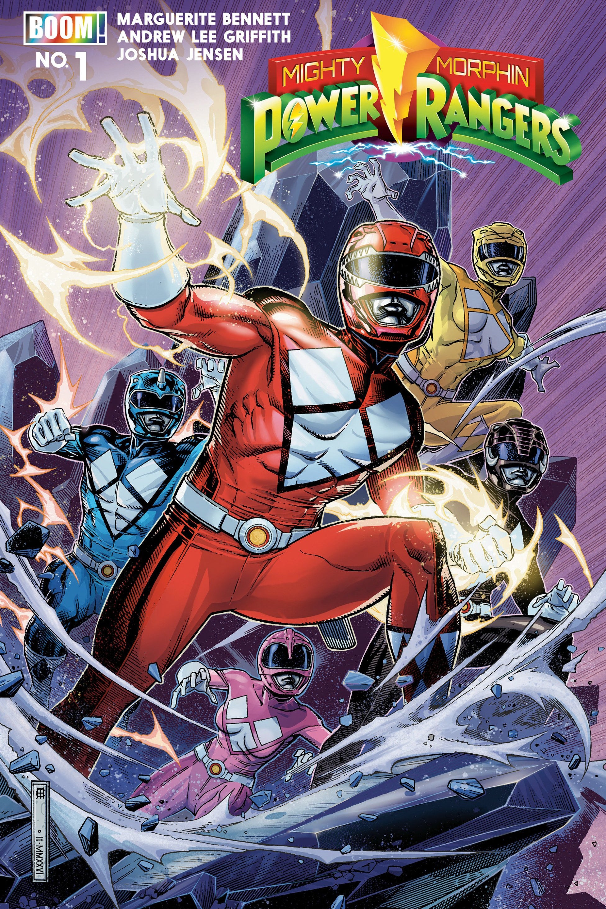 MIGHTY MORPHIN POWER RANGERS 2026 #1 A MAIN DRESSED CHEUNG CVR A
