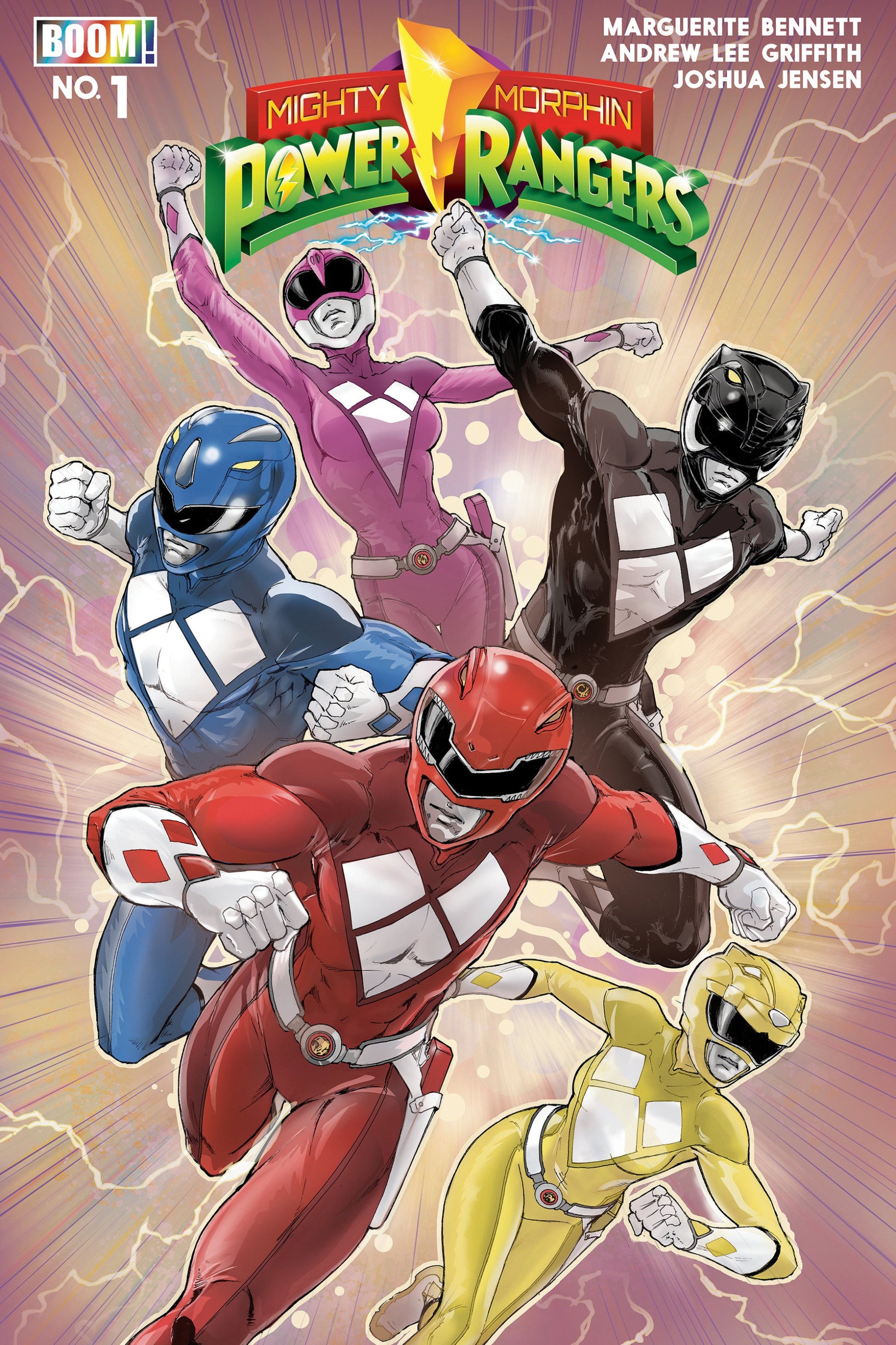 MIGHTY MORPHIN POWER RANGERS 2026 #1 B VAR DRESSED GRIFFITH CVR B