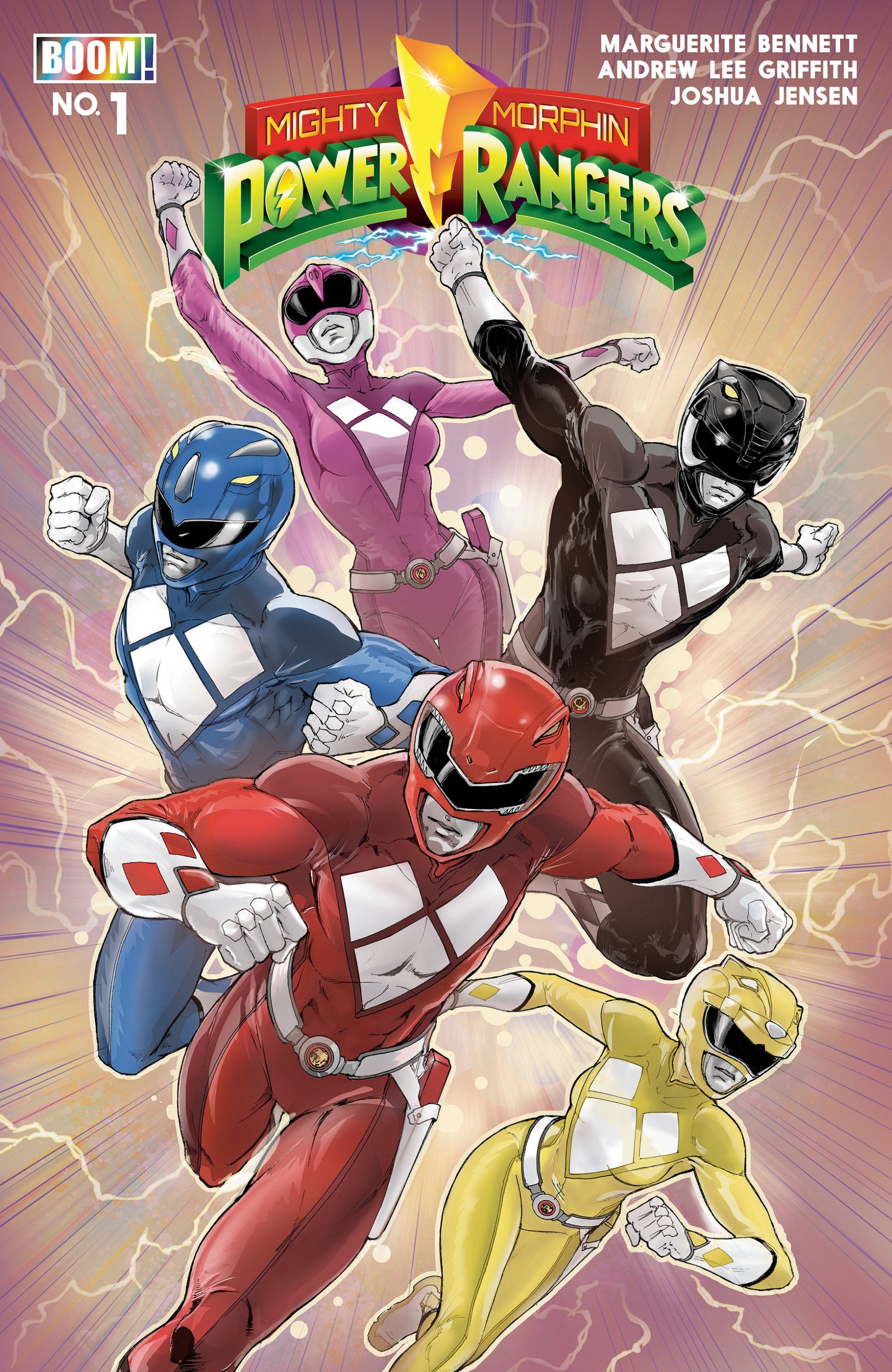 MIGHTY MORPHIN POWER RANGERS 2026 #1 B VAR DRESSED GRIFFITH CVR B