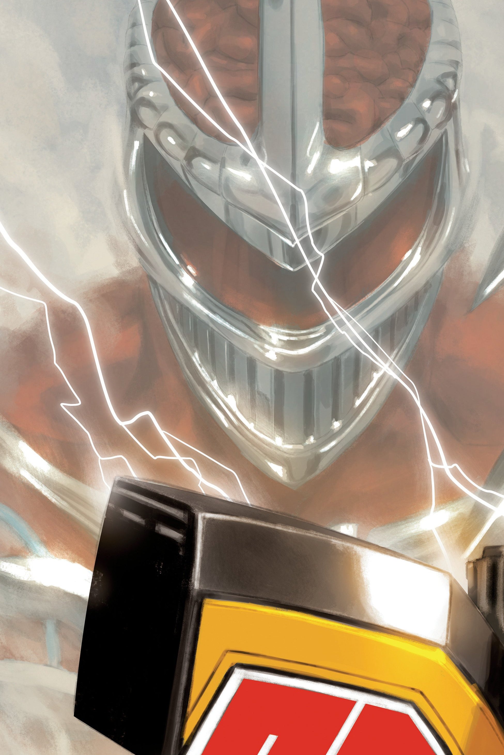 MIGHTY MORPHIN POWER RANGERS 2026 #1 C MEGAZORD CONNECTING VAR FULL ART MERCADO CVR C