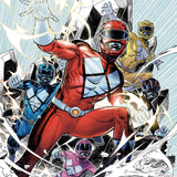 MIGHTY MORPHIN POWER RANGERS 2026 #1 E FOIL VAR FULL ART FOIL CHEUNG CVR E