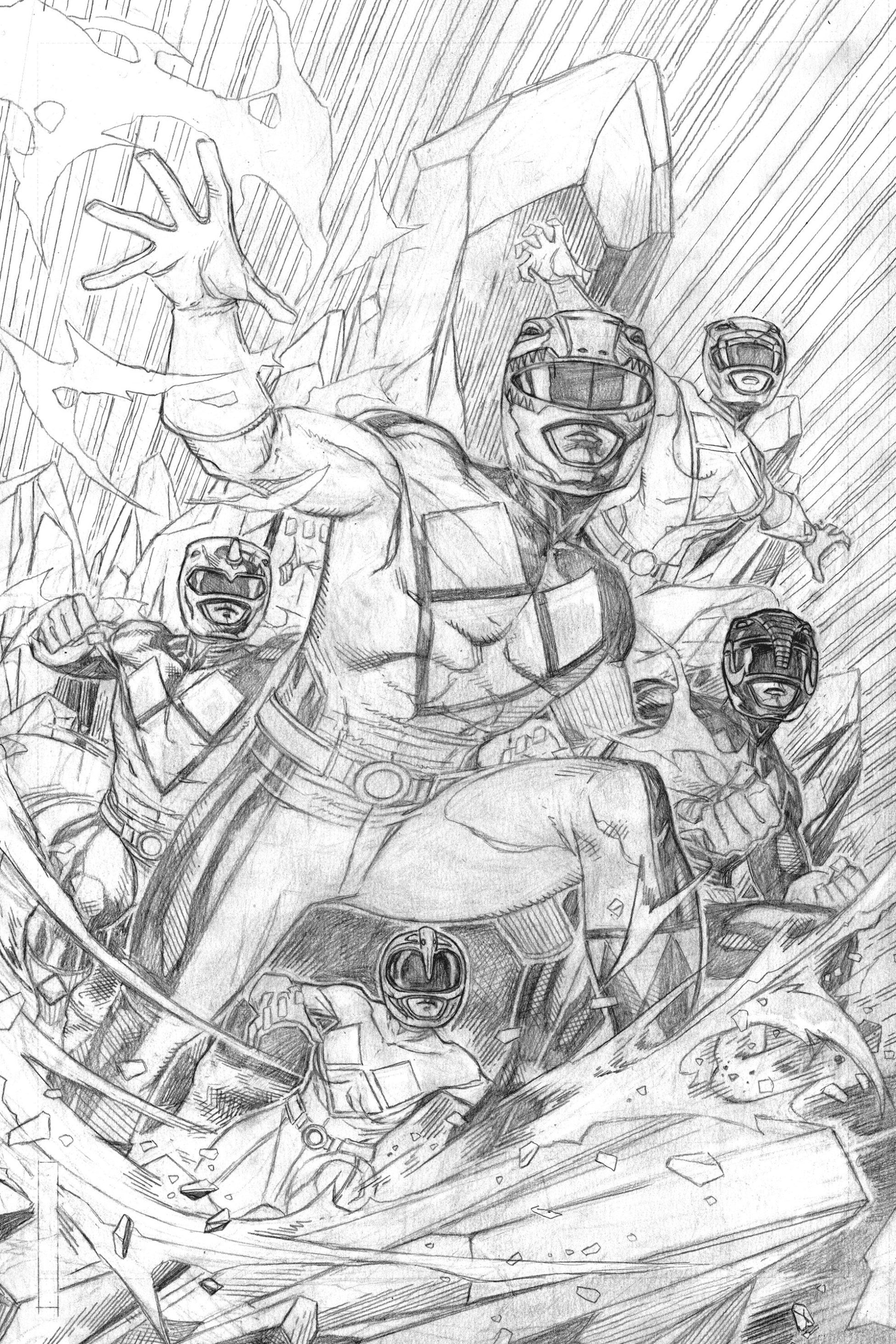 MIGHTY MORPHIN POWER RANGERS 2026 #1 M UNLIMITED VAR FULL ART CHEUNG CVR C