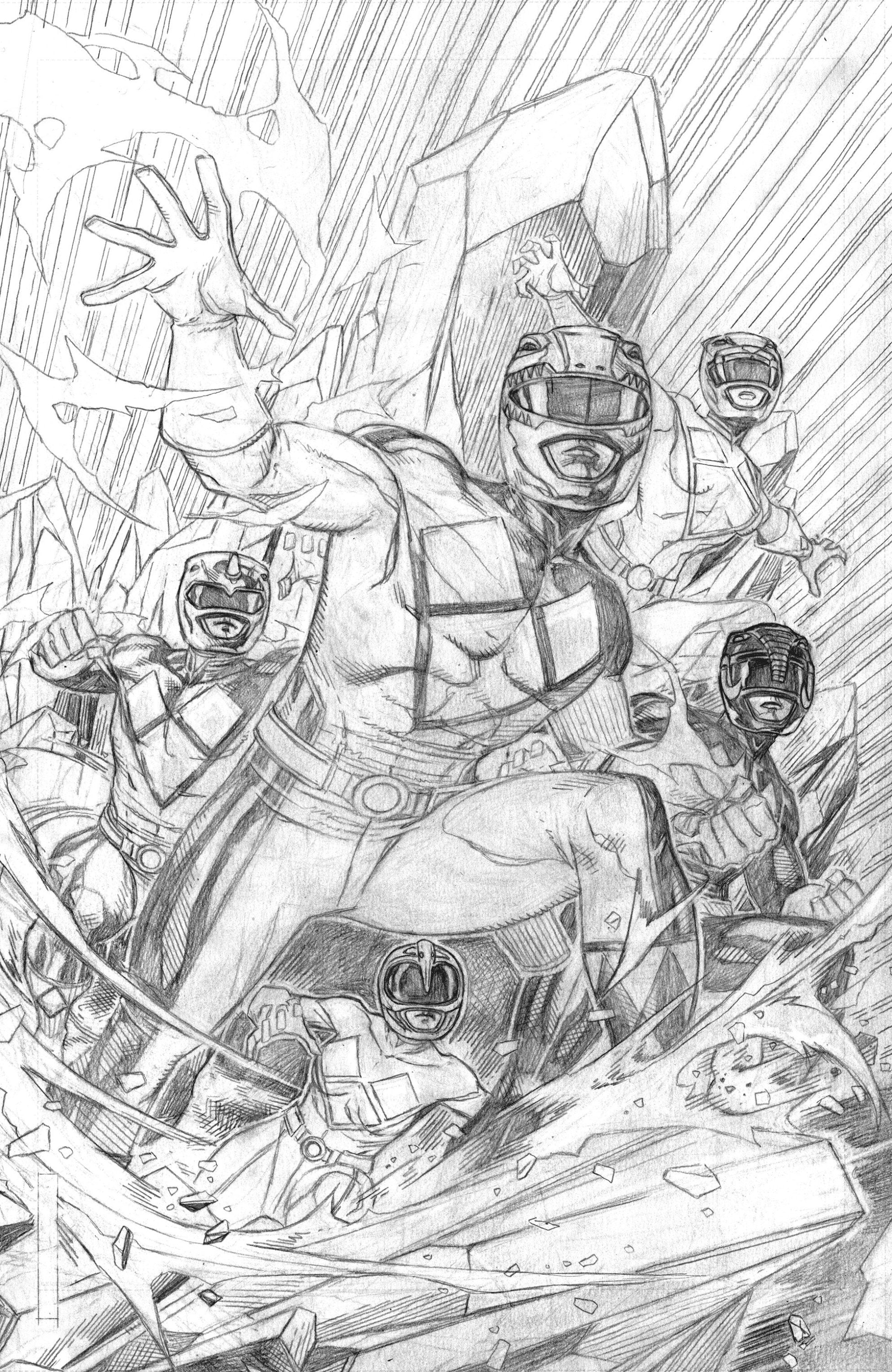 MIGHTY MORPHIN POWER RANGERS 2026 #1 M UNLIMITED VAR FULL ART CHEUNG CVR C