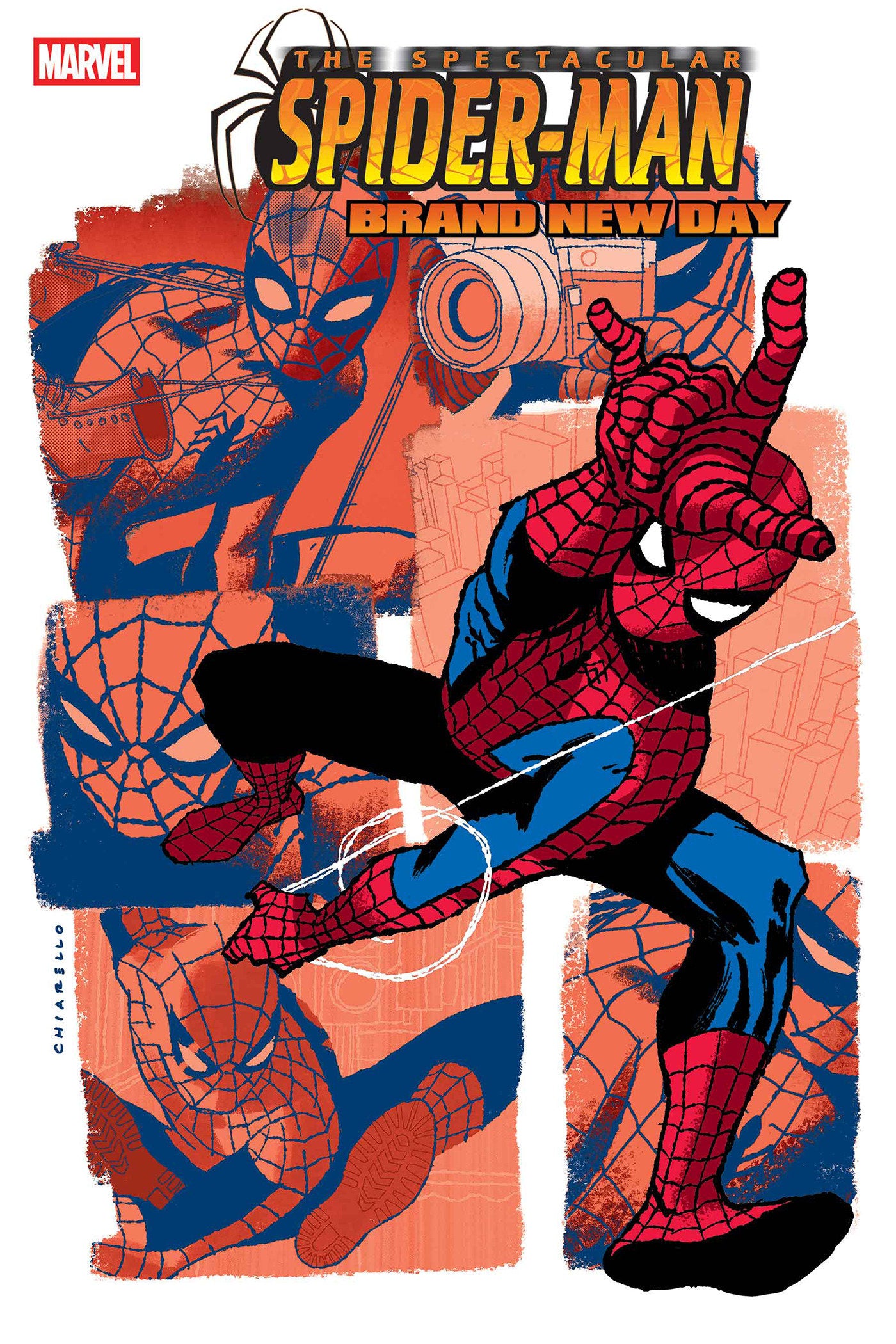SPECTACULAR SPIDER-MAN BRAND NEW DAY #2 MARK CHIARELLO VAR CVR C