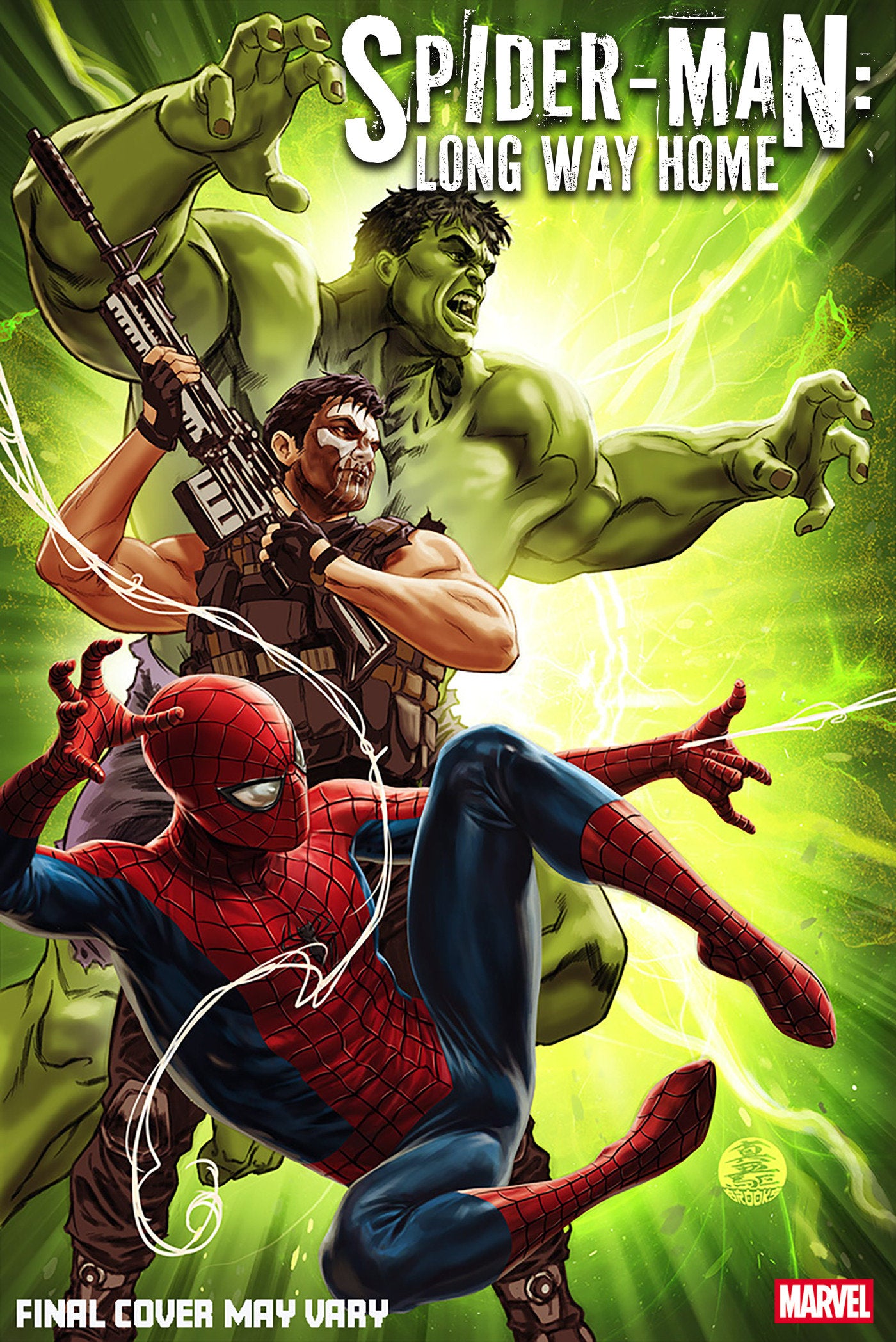 SPIDER-MAN LONG WAY HOME #1 MARK BROOKS VAR CVR C