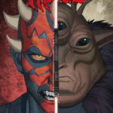 STAR WARS SHADOW OF MAUL #4 AKA HEADSHOT VIRGIN VAR CVR B