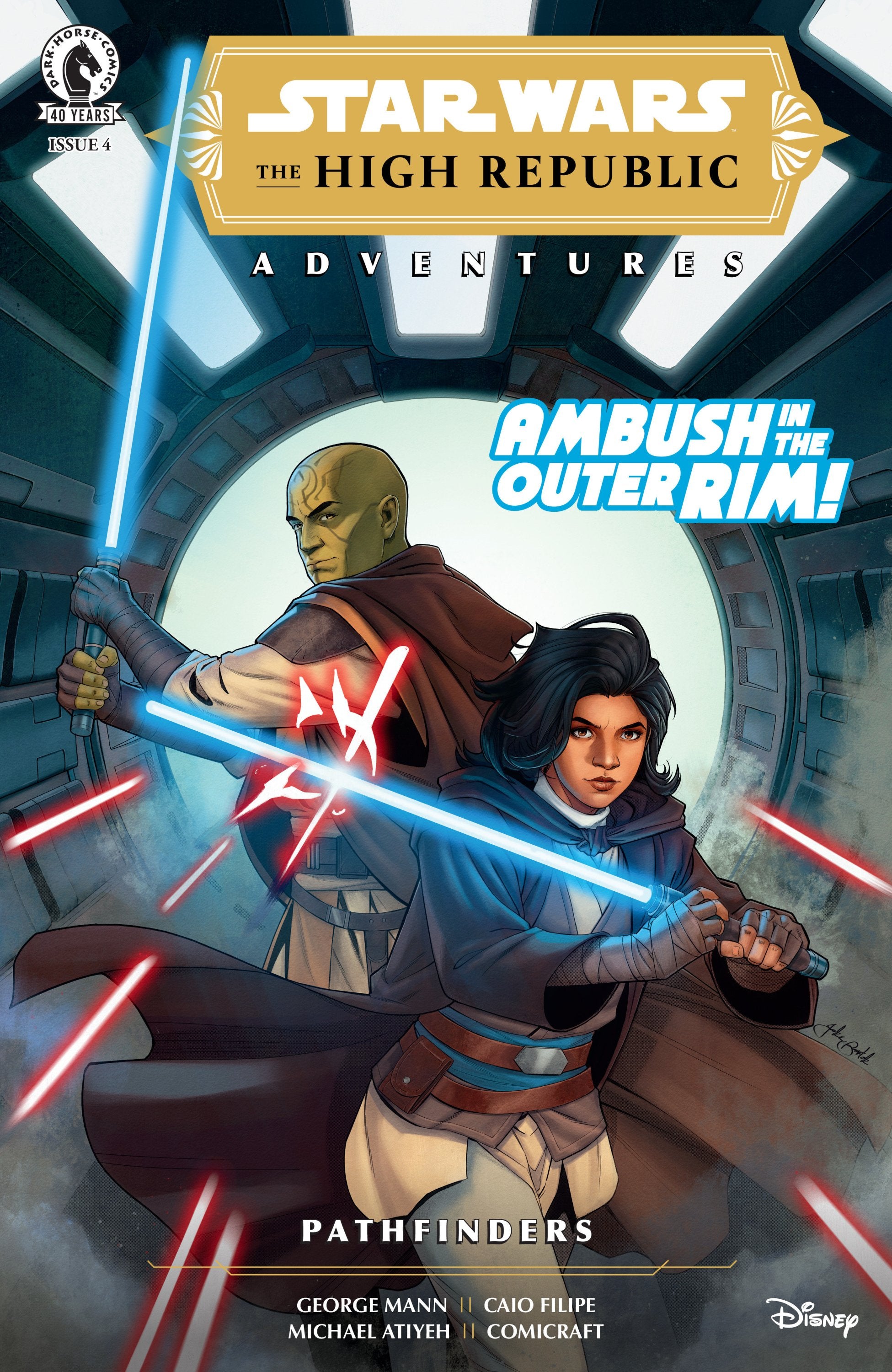 STAR WARS THE HIGH REPUBLIC ADVENTURES--PATHFINDERS #4 CVR A JAKE BARTOK