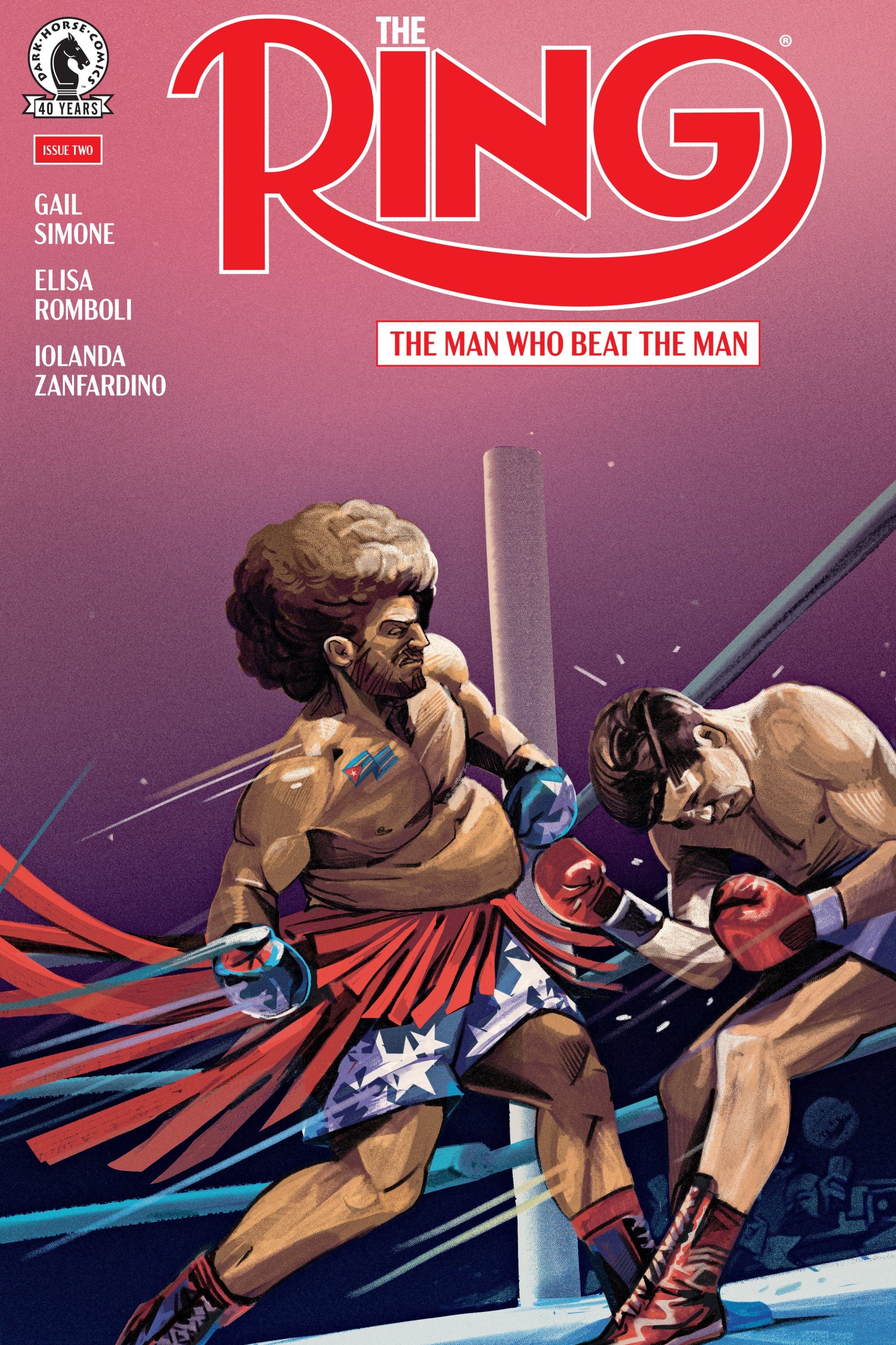 THE RING THE MAN WHO BEAT THE MAN #2 CVR A OLIVER BARRETT