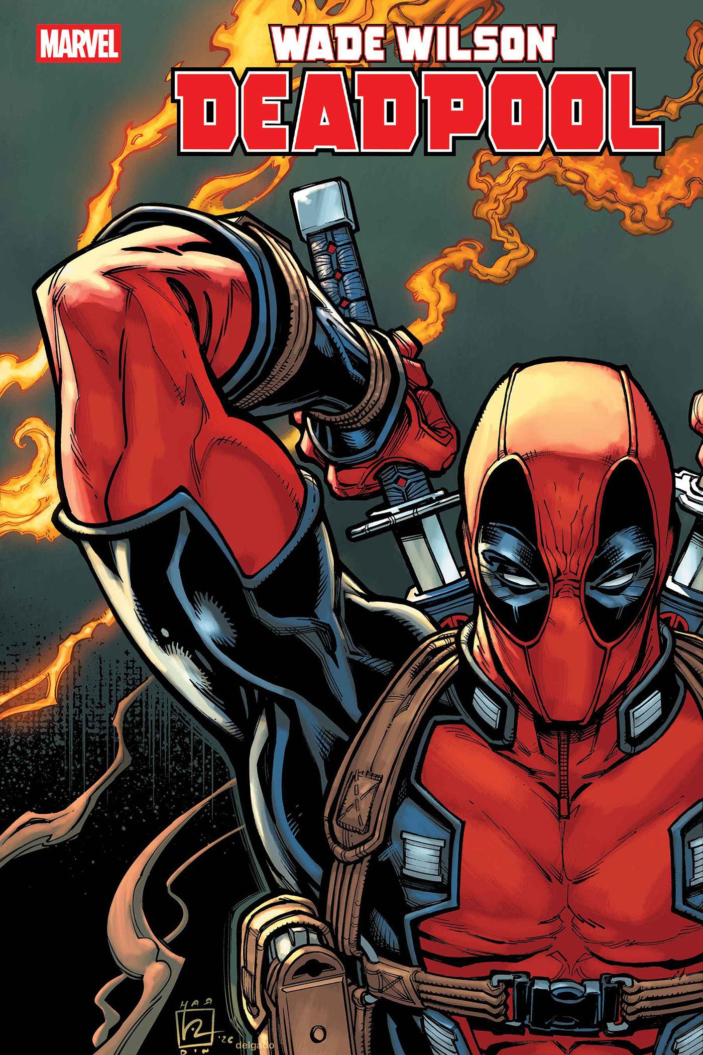 WADE WILSON DEADPOOL #5 CHAD HARDIN VAR CVR C