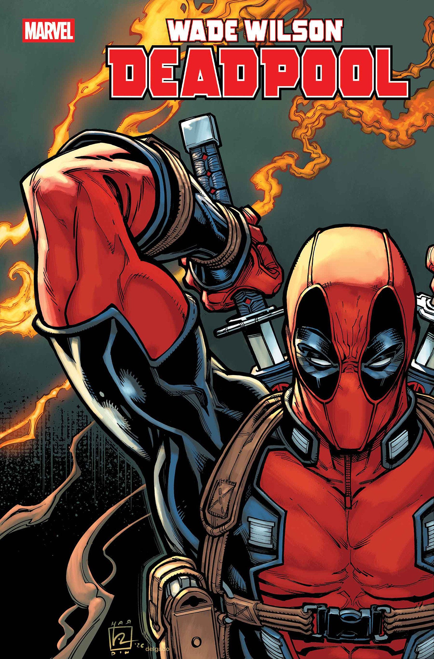WADE WILSON DEADPOOL #5 CHAD HARDIN VAR CVR C
