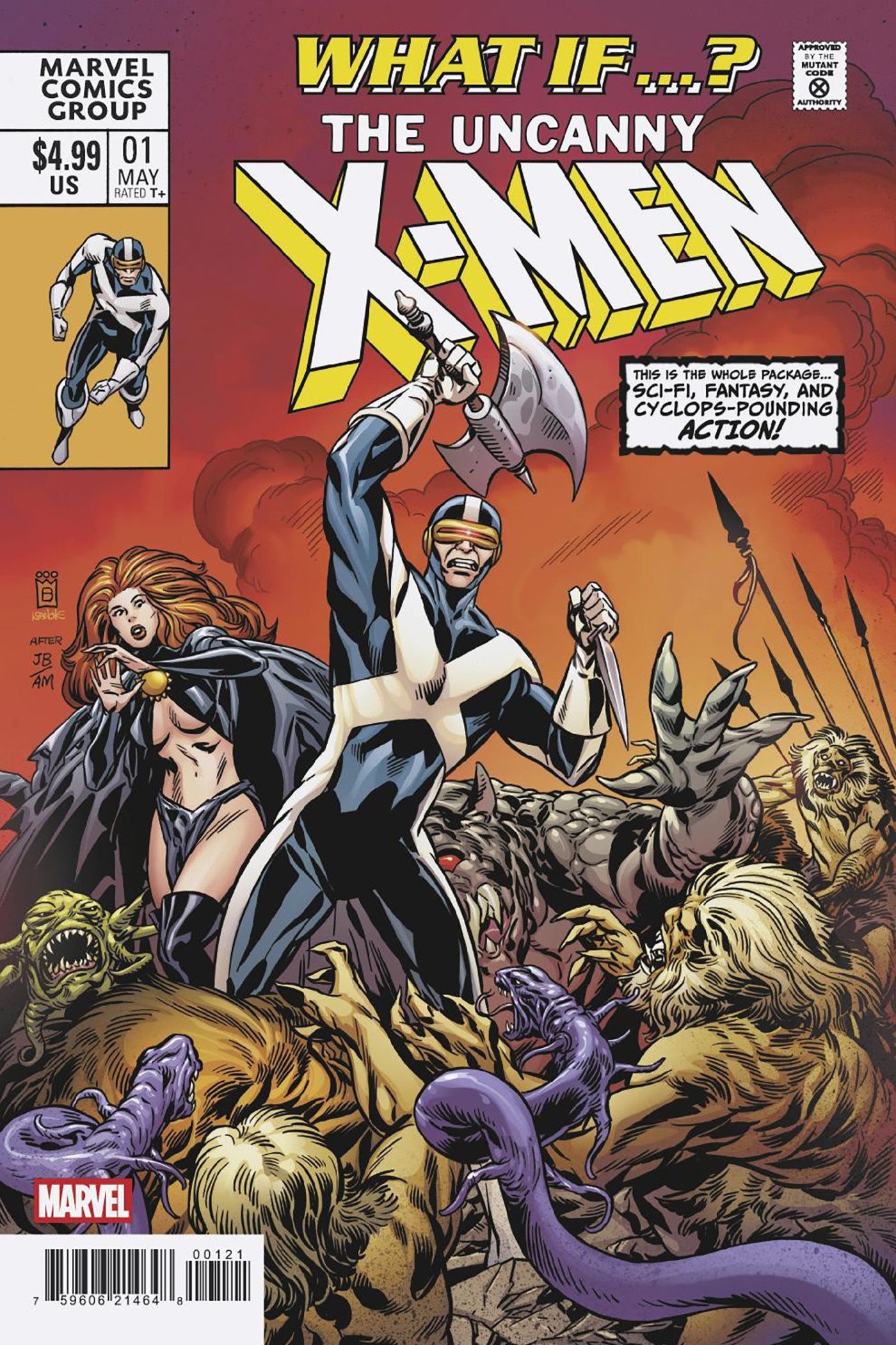 WHAT IF UNCANNY X-MEN #1 MARK BUCKINGHAM HOMAGE VAR CVR B