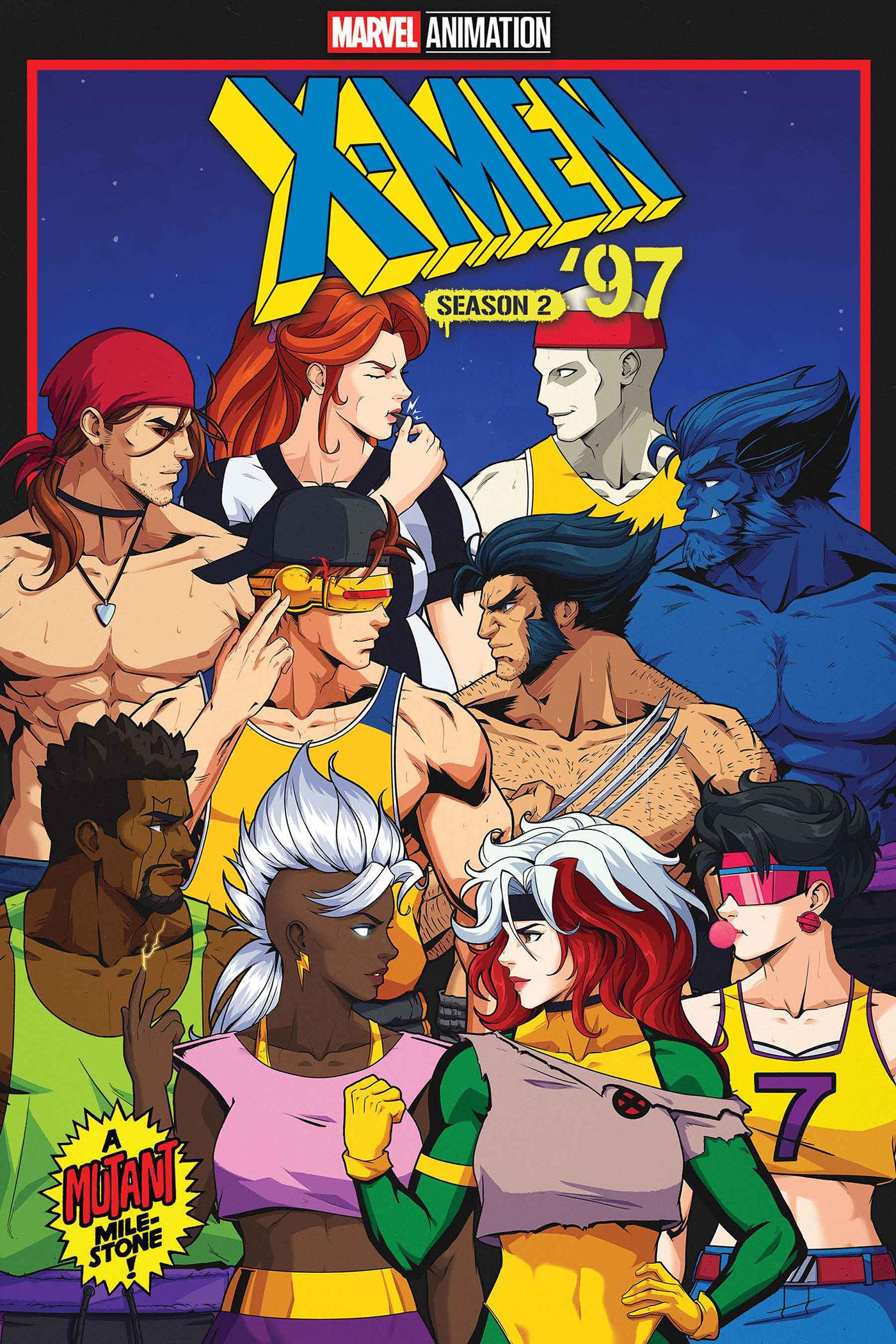 X-MEN 97 SEASON TWO #1 JHONY CABALLERO VAR 1:25 INCV