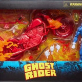 Marvel Legends Ultimate Riders Ghost Rider Johnny Blaze with Motorcycle