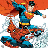 DC MARVEL SUPERMAN SPIDER-MAN #1 ONE SHOT SECOND PRINTING CVR A DAN MORA