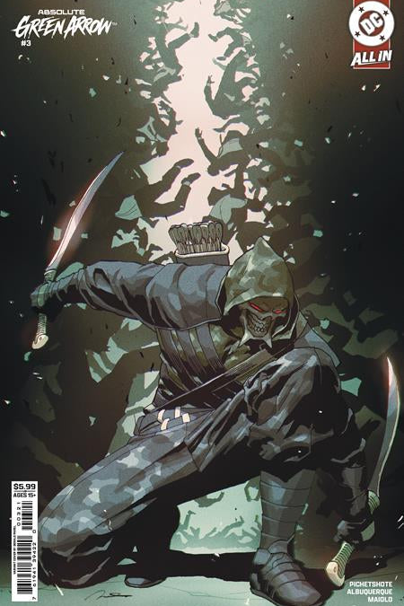 ABSOLUTE GREEN ARROW #3 CVR B GERALD PAREL CARD STOCK VAR (OF 6)