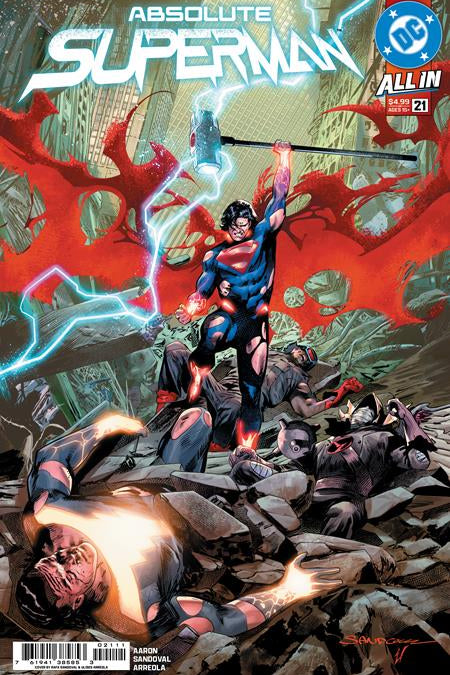 ABSOLUTE SUPERMAN #21 CVR A RAFA SANDOVAL