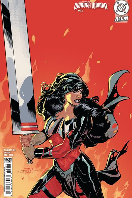 ABSOLUTE WONDER WOMAN #22 CVR B TERRY DODSON CARD STOCK VAR