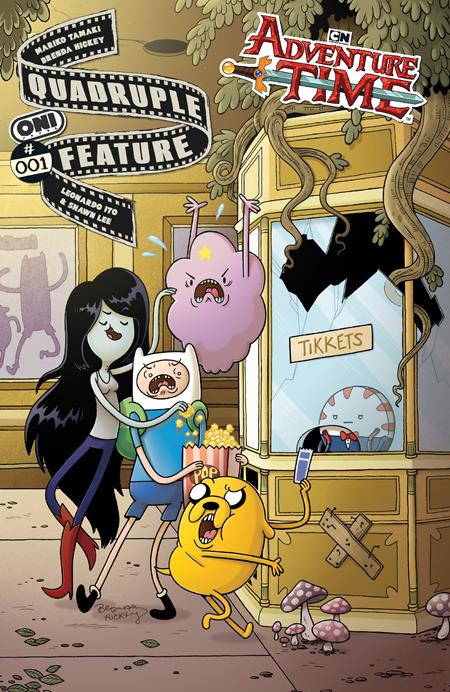 ADVENTURE TIME QUADRUPLE FEATURE #1 CVR A BRENDA HICKEY (OF 4)