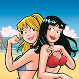 ARCHIE COMICS 85TH ANNIVERSARY PRESENTS BETTY & VERONICA SWIMSUIT SPECIAL ONE SHOT CVR D DAN PARENT RICH KOSLOWSKI FOIL FULL ART VAR