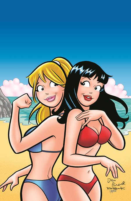 ARCHIE COMICS 85TH ANNIVERSARY PRESENTS BETTY & VERONICA SWIMSUIT SPECIAL ONE SHOT CVR D DAN PARENT RICH KOSLOWSKI FOIL FULL ART VAR