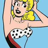 ARCHIE COMICS 85TH ANNIVERSARY PRESENTS BETTY & VERONICA SWIMSUIT SPECIAL ONE SHOT CVR E DAN DECARLO SILVER FOIL BETTY PIN UP VAR