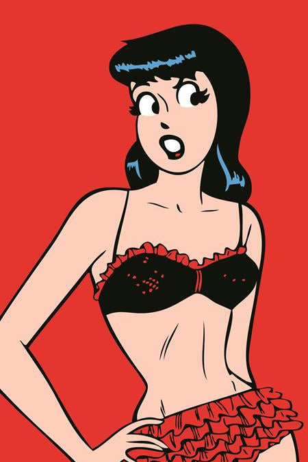 ARCHIE COMICS 85TH ANNIVERSARY PRESENTS BETTY & VERONICA SWIMSUIT SPECIAL ONE SHOT CVR F DAN DECARLO RED FOIL VERONICA PIN UP VAR