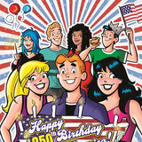 ARCHIE COMICS CELEBRATES AMERICAS 250TH ONE SHOT CVR D DAN PARENT FOIL FULL ART VAR