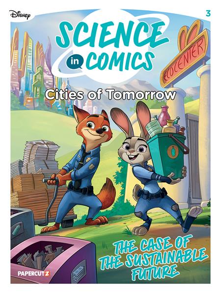 DISNEY SCIENCE IN COMICS TP CITIES OF TOMORROW