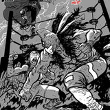 DO A POWERBOMB BLACK AND WHITE #1 CVR C DANIEL WARREN JOHNSON VAR (OF 3)