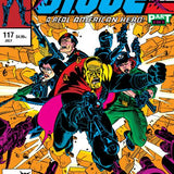 GI JOE A REAL AMERICAN HERO #117 HAMA FILES EDITION CVR C MICHAEL GOLDEN FOIL VAR