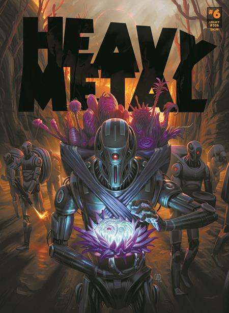 HEAVY METAL MAGAZINE #6 CVR A FLAVIO GRECO PLAGIA 