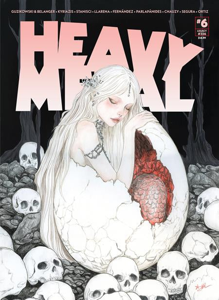 HEAVY METAL MAGAZINE #6 CVR B AMANDA M JANSSON VAR
