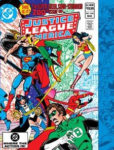 JUSTICE LEAGUE OF AMERICA #200 FACSIMILE EDITION CVR C GEORGE PEREZ FOIL VAR
