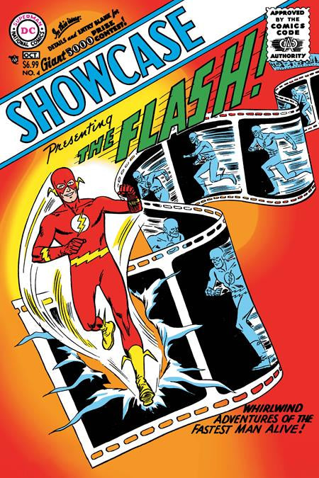 SHOWCASE #4 FACSIMILE EDITION CVR C CARMINE INFANTINO FOIL VAR