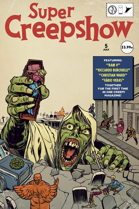 SUPER CREEPSHOW #5 CVR A PYE PARR (OF 5)