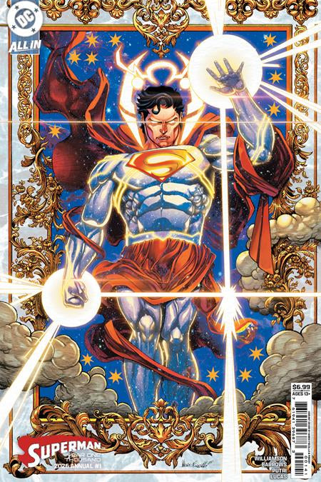SUPERMAN ANNUAL YEAR ONE THOUSAND #1 ONE SHOT CVR D MARIO FOCCILLO CARD STOCK VAR DC K.O.