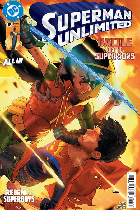 SUPERMAN UNLIMITED #15 CVR A TAURIN CLARKE THE REIGN OF THE SUPERBOYS
