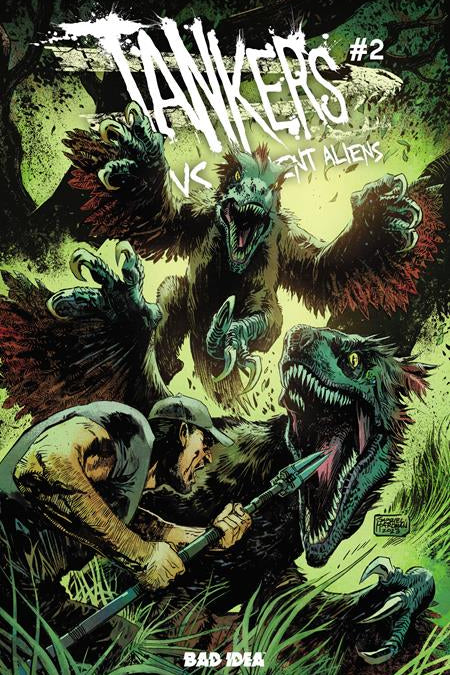 TANKERS VS ANCIENT ALIENS #2 CVR A GABRIEL HARDMAN (OF 4)