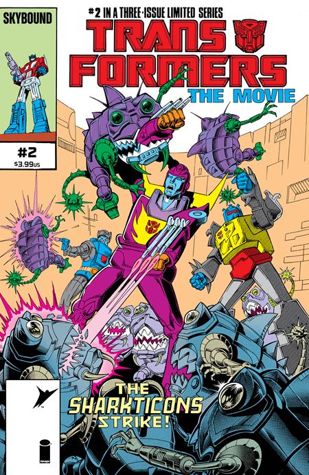 THE TRANSFORMERS THE MOVIE 40TH ANNIVERSARY EDITION #2 CVR B DON PERLIN & IAN AKIN & BRIAN GARVEY VAR (OF 3)