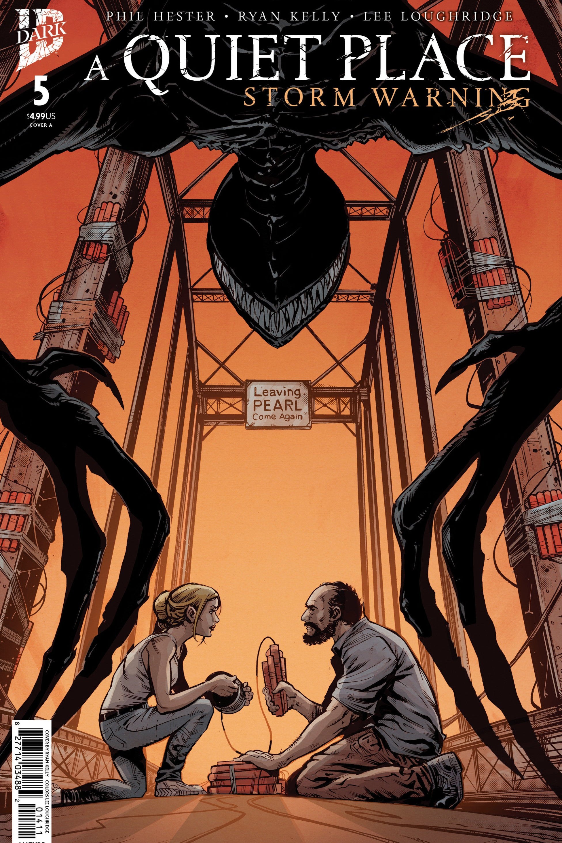 A QUIET PLACE STORM WARNING #5 COVER A KELLY CVR A