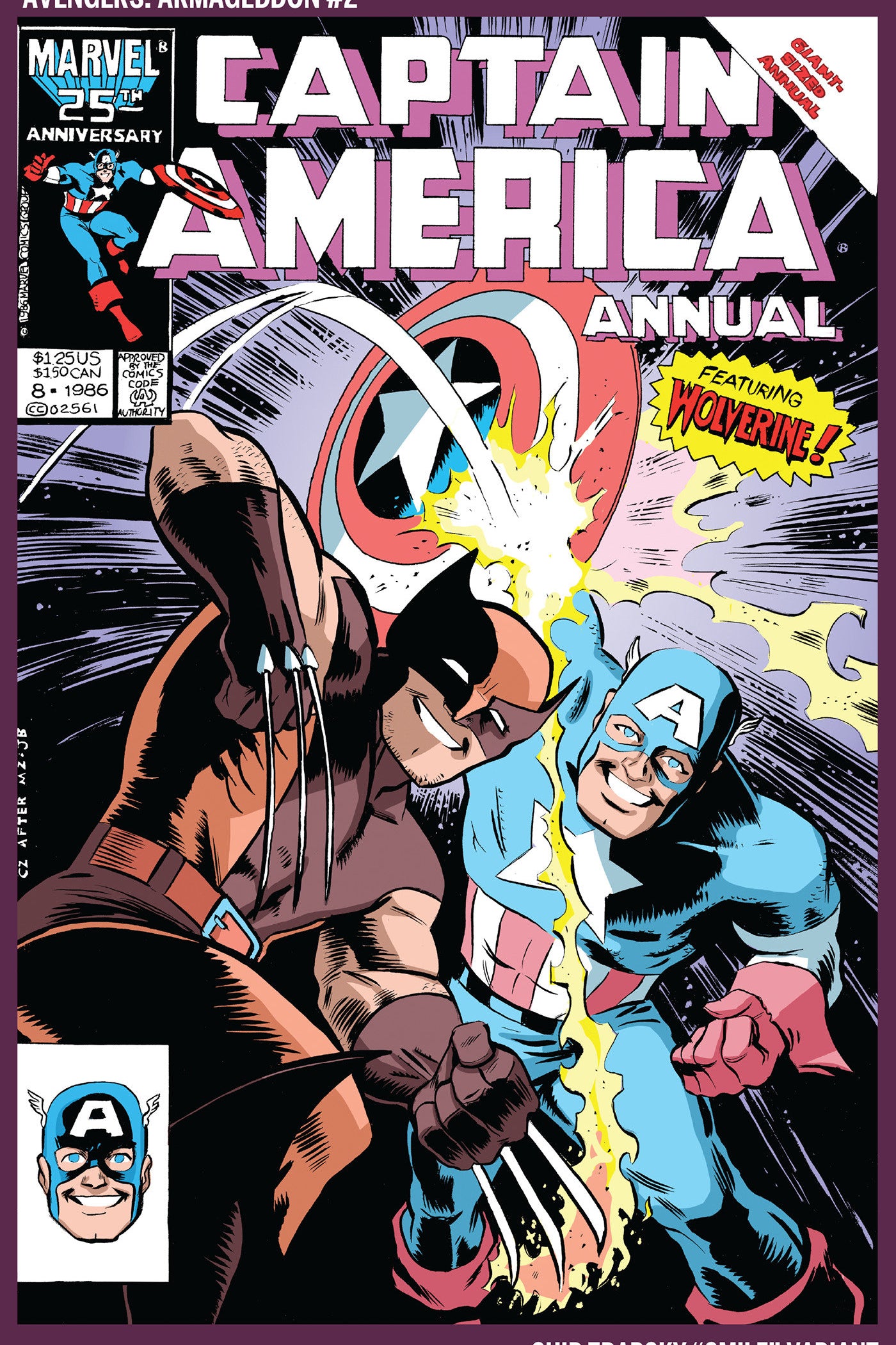 AVENGERS ARMAGEDDON #2 CHIP ZDARSKY SMILE VAR CVR F