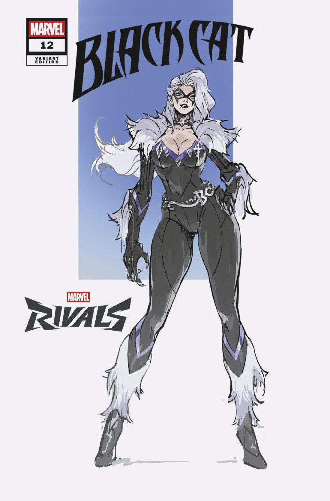 BLACK CAT #12 NETEASE GAMES MARVEL RIVALS WRAPAROUND VAR CVR D
