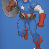 CAPTAIN AMERICA #13 DAVID NAKAYAMA COLOR BLOCK BLUE CVR ARM CVR F