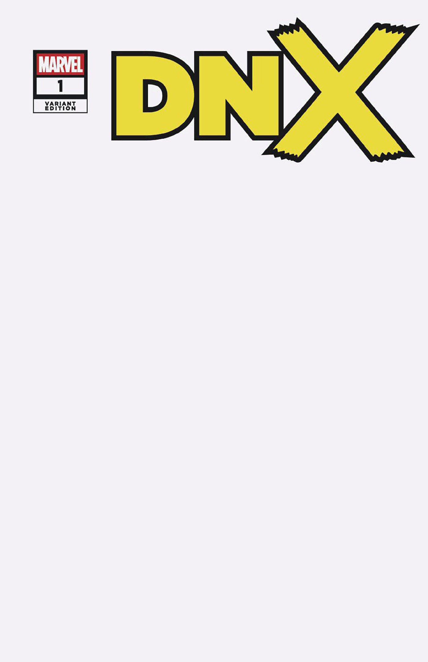 DNX #1 BLANK COVER CVR A CVR G