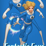 FANTASTIC FOUR #14 DAVID NAKAYAMA COLOR BLOCK BLUE VAR CVR B